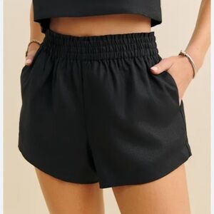 Reformation Linen Mila Shorts